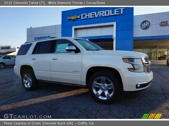 2015 Chevrolet Tahoe LTZ in White Diamond Tricoat