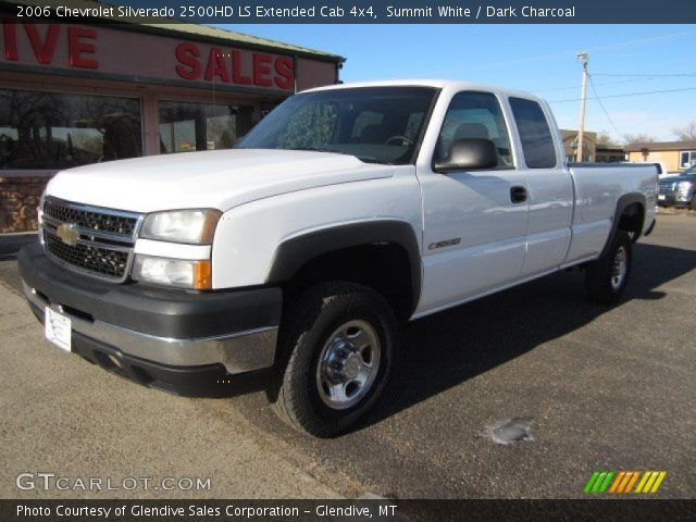 2006 Chevrolet Silverado 2500HD LS Extended Cab 4x4 in Summit White