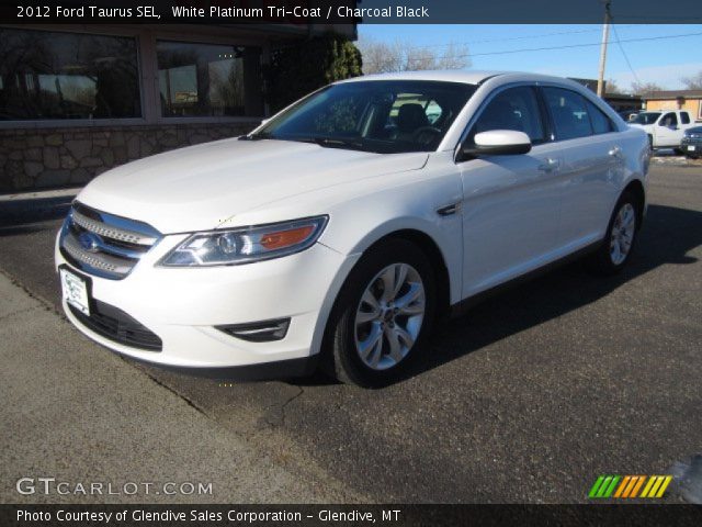 2012 Ford Taurus SEL in White Platinum Tri-Coat