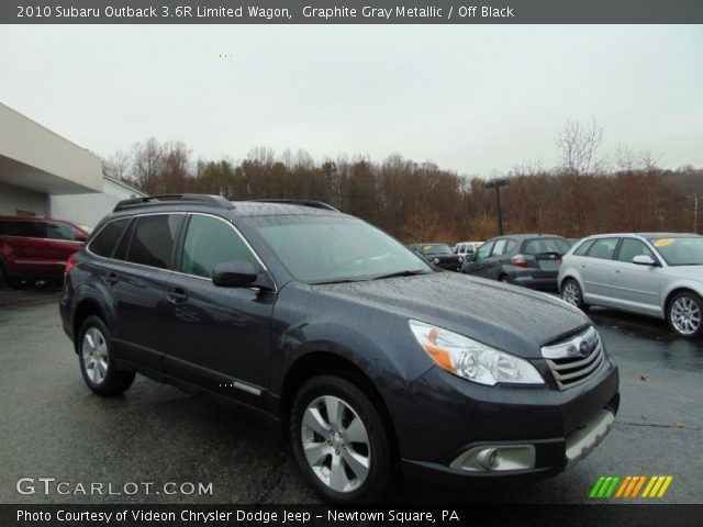2010 Subaru Outback 3.6R Limited Wagon in Graphite Gray Metallic