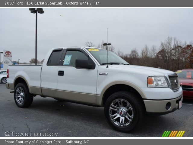 2007 Ford F150 Lariat SuperCab in Oxford White