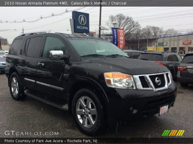 2010 Nissan Armada Platinum 4WD in Galaxy Black Metallic