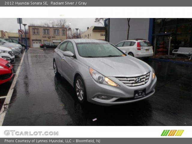 2012 Hyundai Sonata SE in Radiant Silver