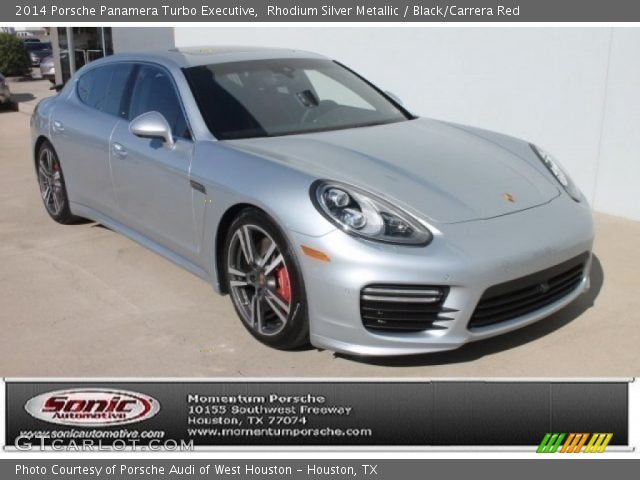 2014 Porsche Panamera Turbo Executive in Rhodium Silver Metallic