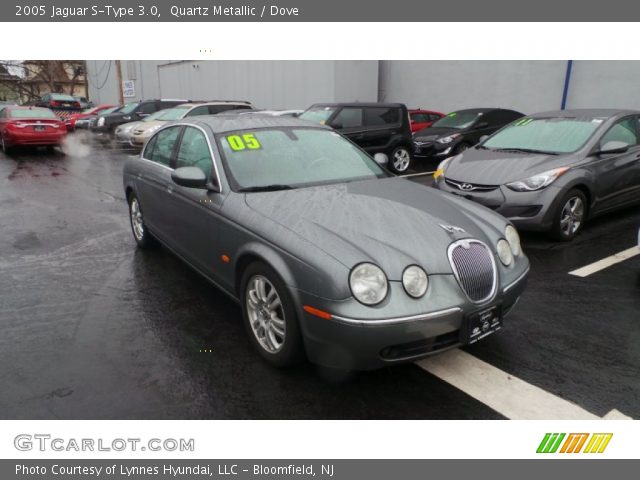 2005 Jaguar S-Type 3.0 in Quartz Metallic