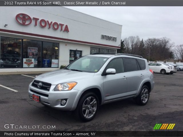 2012 Toyota RAV4 V6 Sport 4WD in Classic Silver Metallic