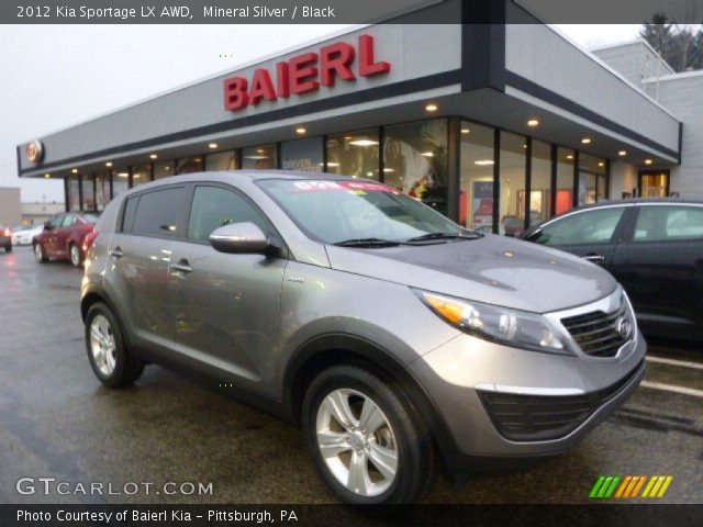2012 Kia Sportage LX AWD in Mineral Silver