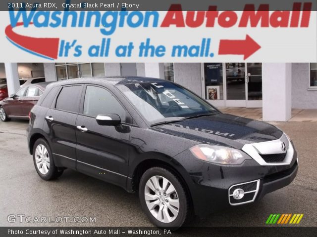 2011 Acura RDX  in Crystal Black Pearl