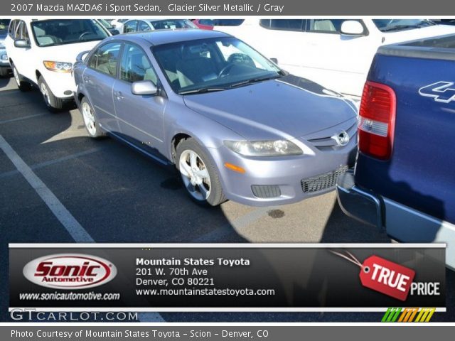 2007 Mazda MAZDA6 i Sport Sedan in Glacier Silver Metallic