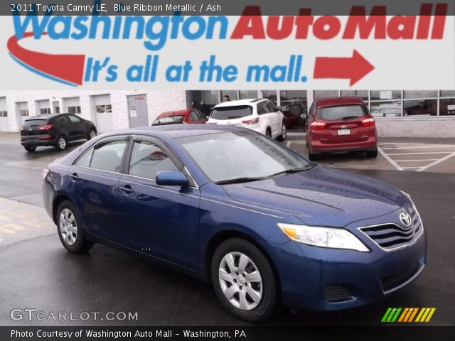 2011 Toyota Camry LE in Blue Ribbon Metallic