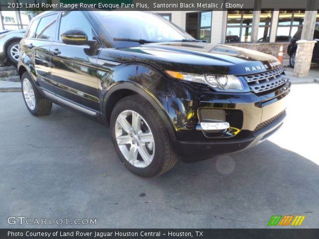 2015 Land Rover Range Rover Evoque Pure Plus in Santorini Black Metallic