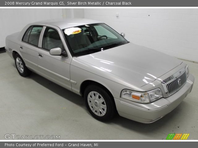 2008 Mercury Grand Marquis GS in Silver Birch Metallic