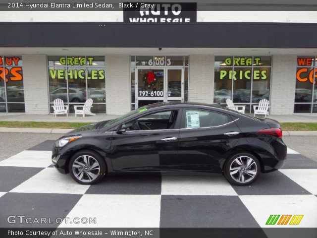 2014 Hyundai Elantra Limited Sedan in Black