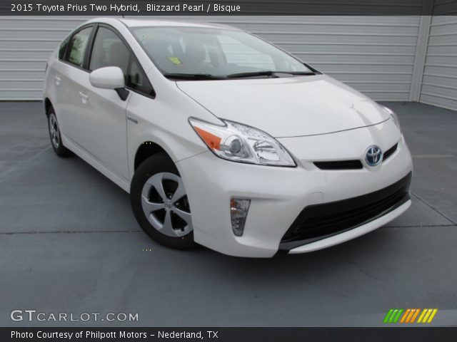 2015 Toyota Prius Two Hybrid in Blizzard Pearl