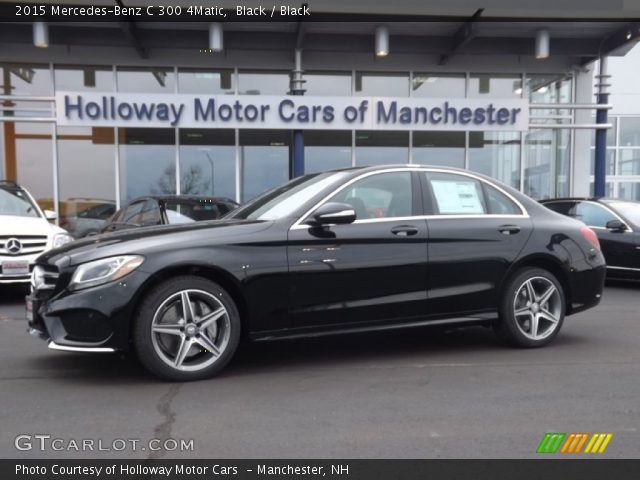 2015 Mercedes-Benz C 300 4Matic in Black