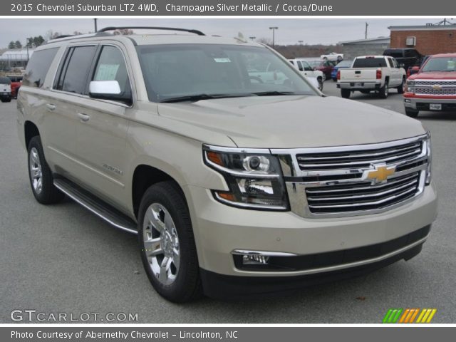 2015 Chevrolet Suburban LTZ 4WD in Champagne Silver Metallic