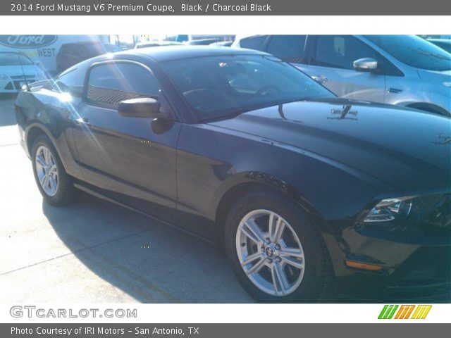2014 Ford Mustang V6 Premium Coupe in Black