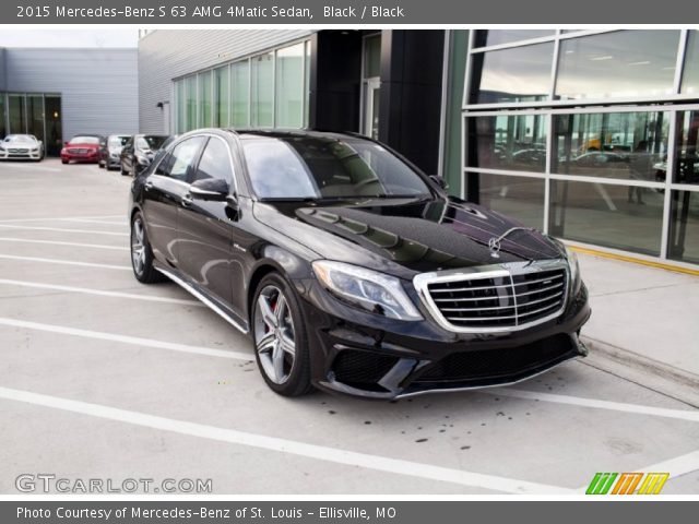 2015 Mercedes-Benz S 63 AMG 4Matic Sedan in Black