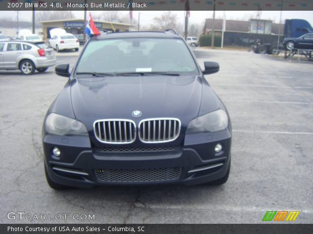 2007 BMW X5 4.8i in Monaco Blue Metallic