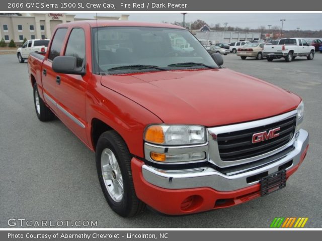 2006 GMC Sierra 1500 SL Crew Cab in Fire Red