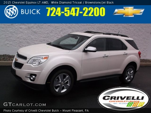 2015 Chevrolet Equinox LT AWD in White Diamond Tricoat