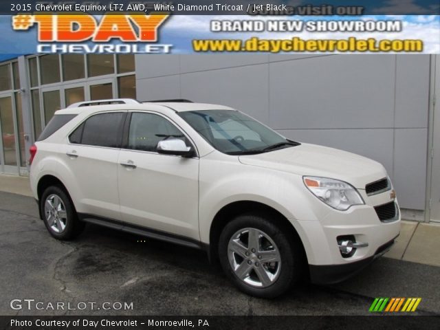 2015 Chevrolet Equinox LTZ AWD in White Diamond Tricoat