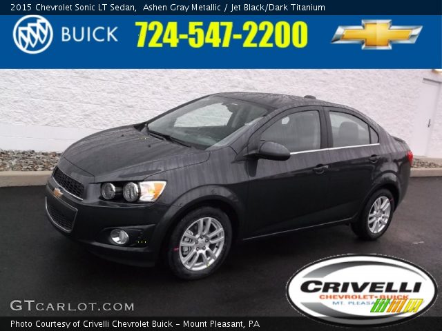 2015 Chevrolet Sonic LT Sedan in Ashen Gray Metallic