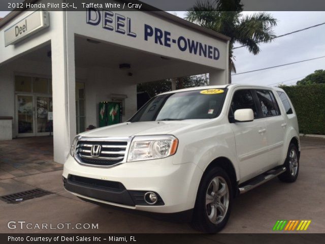 2012 Honda Pilot EX-L in Taffeta White