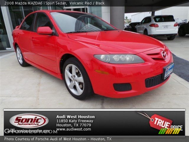 2008 Mazda MAZDA6 i Sport Sedan in Volcanic Red
