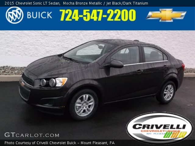 2015 Chevrolet Sonic LT Sedan in Mocha Bronze Metallic