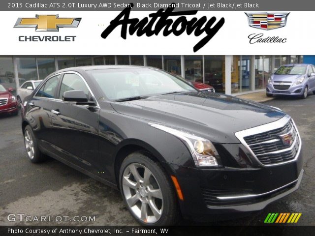 2015 Cadillac ATS 2.0T Luxury AWD Sedan in Black Diamond Tricoat