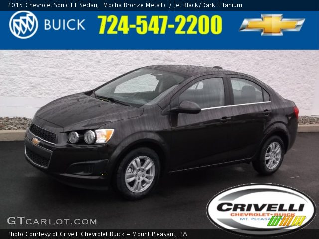 2015 Chevrolet Sonic LT Sedan in Mocha Bronze Metallic