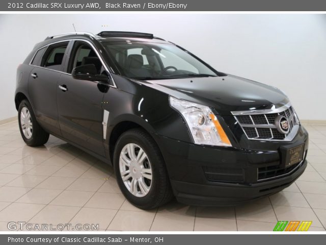 2012 Cadillac SRX Luxury AWD in Black Raven