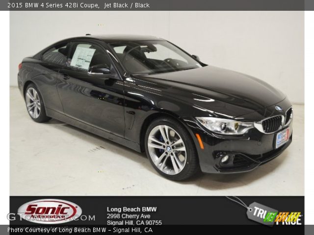 2015 BMW 4 Series 428i Coupe in Jet Black
