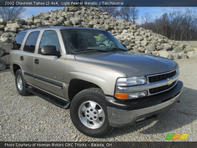 2002 Chevrolet Tahoe LS 4x4 in Light Pewter Metallic