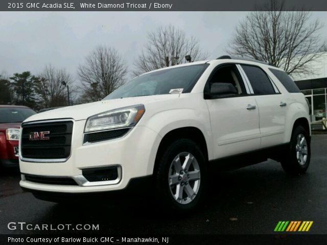 2015 GMC Acadia SLE in White Diamond Tricoat