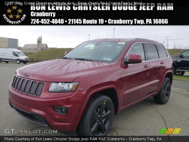 2015 Jeep Grand Cherokee Altitude 4x4 in Deep Cherry Red Crystal Pearl