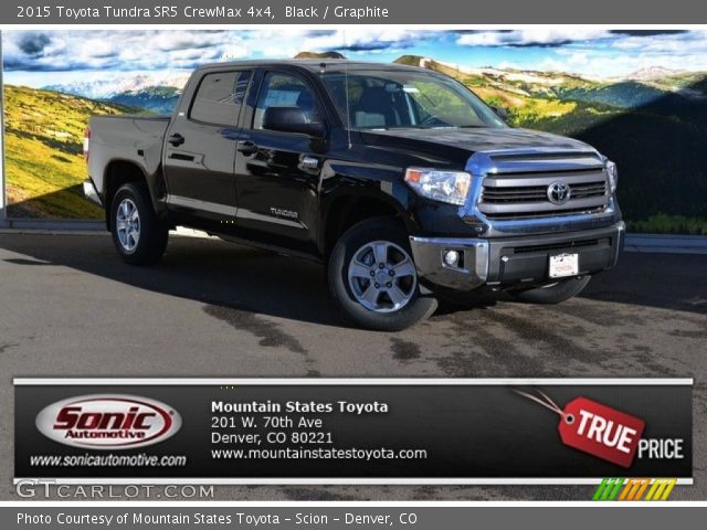 2015 Toyota Tundra SR5 CrewMax 4x4 in Black