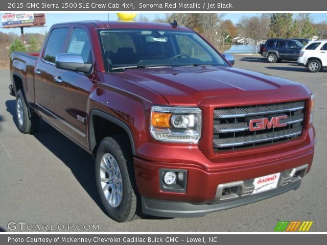 2015 GMC Sierra 1500 SLE Crew Cab 4x4 in Sonoma Red Metallic