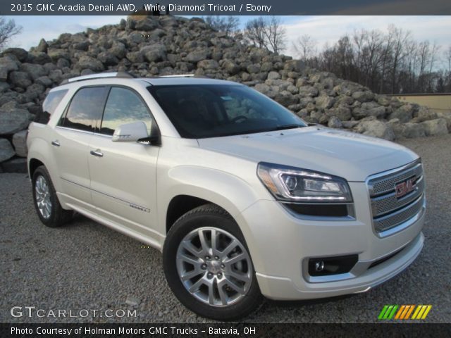 2015 GMC Acadia Denali AWD in White Diamond Tricoat