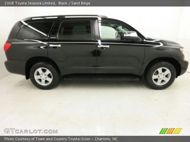 2008 Toyota Sequoia Limited in Black