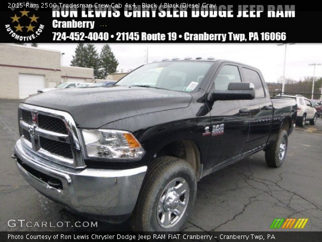 2015 Ram 2500 Tradesman Crew Cab 4x4 in Black