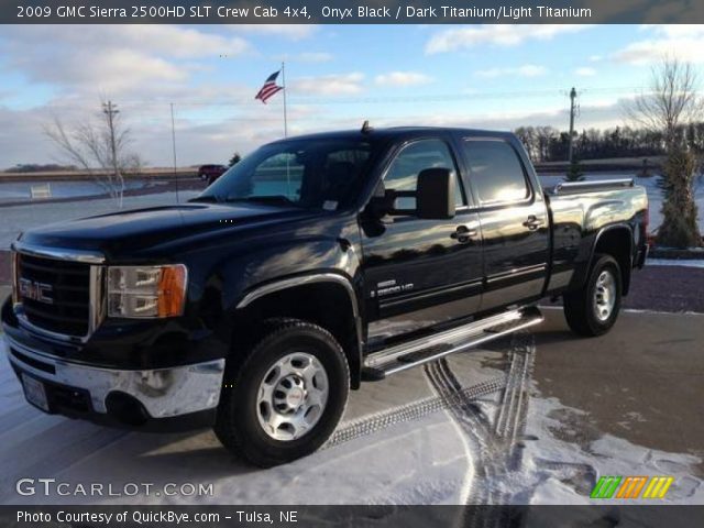 2009 GMC Sierra 2500HD SLT Crew Cab 4x4 in Onyx Black