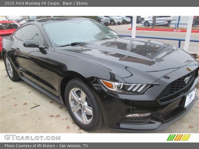 2015 Ford Mustang V6 Coupe in Black