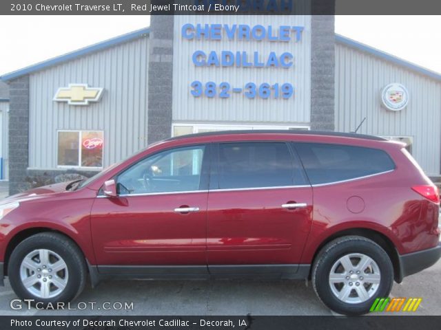 2010 Chevrolet Traverse LT in Red Jewel Tintcoat