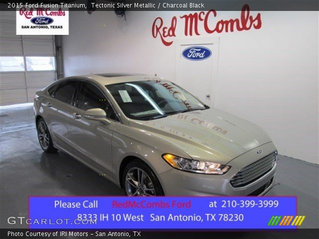 2015 Ford Fusion Titanium in Tectonic Silver Metallic
