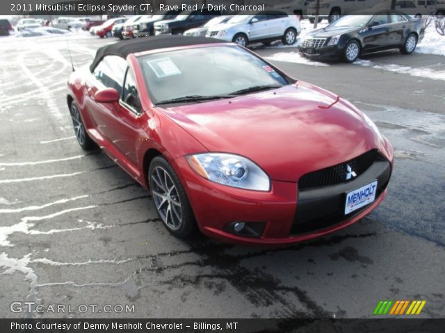 2011 Mitsubishi Eclipse Spyder GT in Rave Red