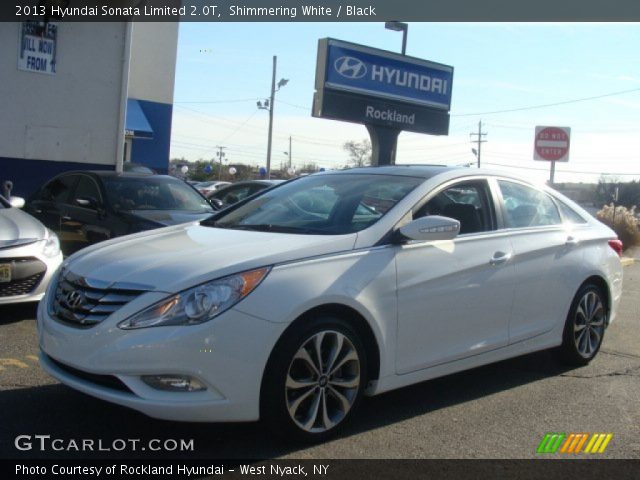 2013 Hyundai Sonata Limited 2.0T in Shimmering White