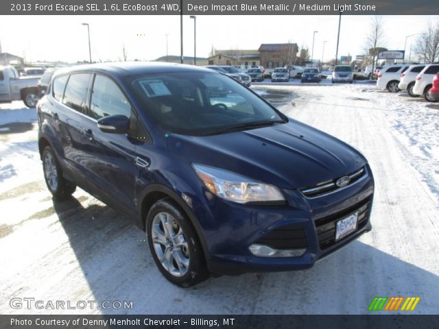 2013 Ford Escape SEL 1.6L EcoBoost 4WD in Deep Impact Blue Metallic
