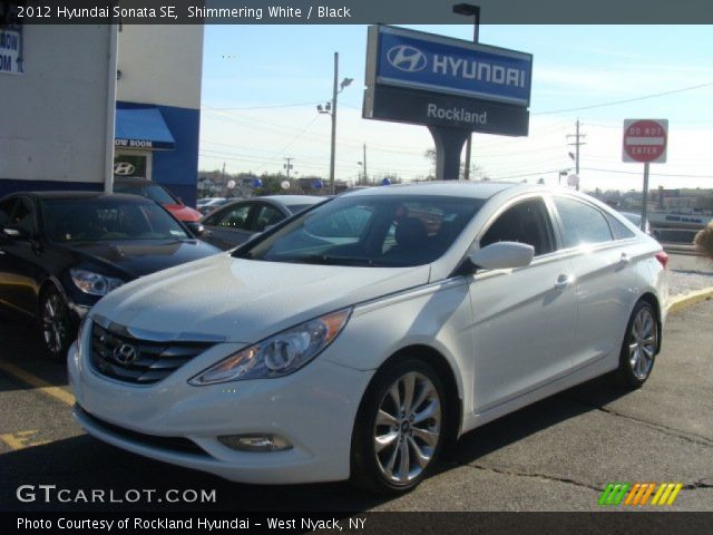 2012 Hyundai Sonata SE in Shimmering White
